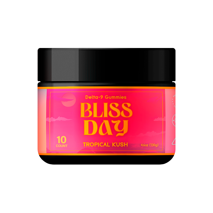 BlissDay Tropical Delta-9 Gummies